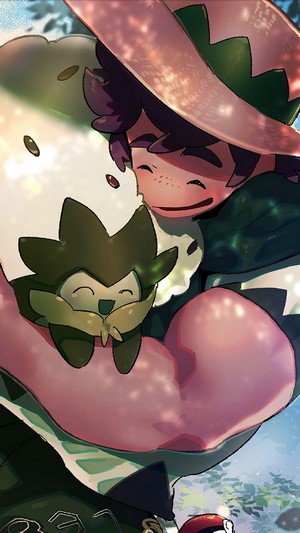 Milo and Eldegoss from Pokemon Sword and Shield 4K