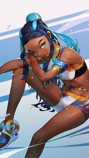 Nessa from Pokemon Sword and Shield 4K