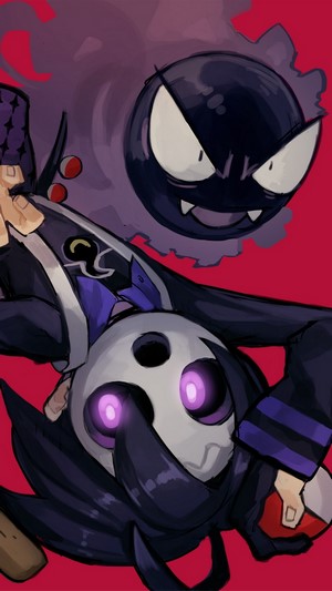 Allister and Gastly from Pokemon Sword and Shield 4K