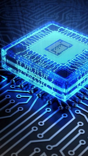 Chipset, Circuit, Digital Art, 4k