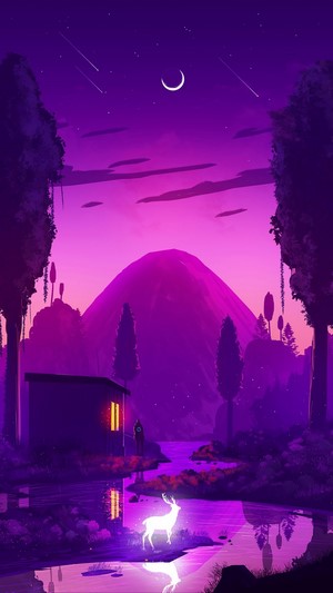 Fantasy, River, Digital Art, Illustration, 4k