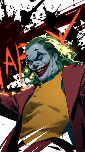 Joker from Batman 4K Art