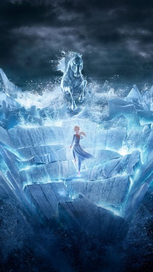 Elsa from Frozen 2 with Water Horse