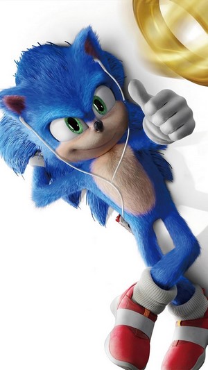 Sonic the Hedgehog, Movie, 2020, Poster, 4k