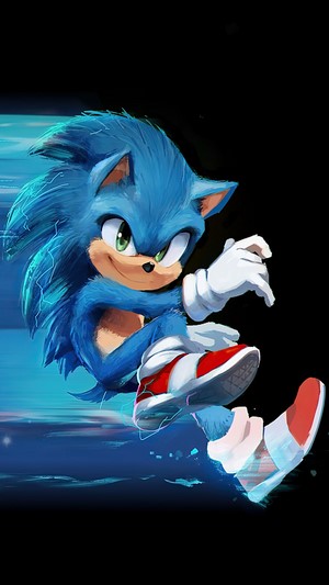 Sonic the Hedgehog, 2020, Art, 4k