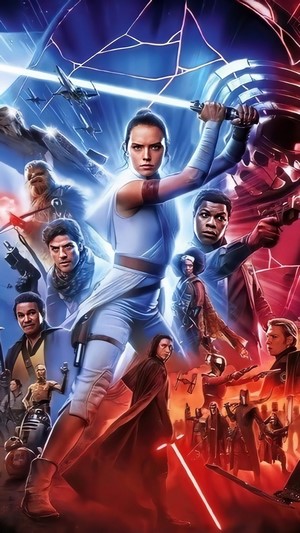 Star Wars The Rise of Skywalker Poster 4K