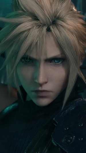 Cloud Strife from Final Fantasy 7 Remake 4K