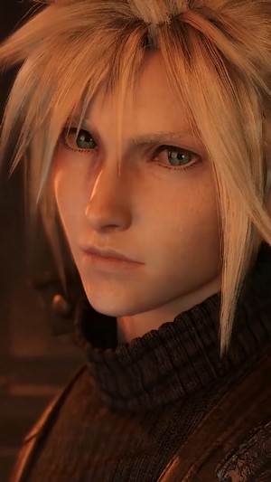 Cloud Strife from Final Fantasy 7 Remake 4K