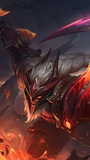Dragonslayer Olaf from League of Legends 4K