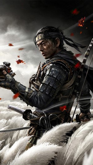 Ghost of Tsushima, Samurai, 4k