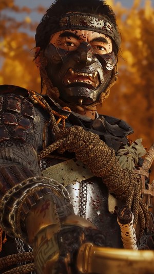 Jin Sakai from Ghost of Tsushima in 4K