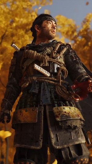 Jin Sakai from Ghost of Tsushima 4K