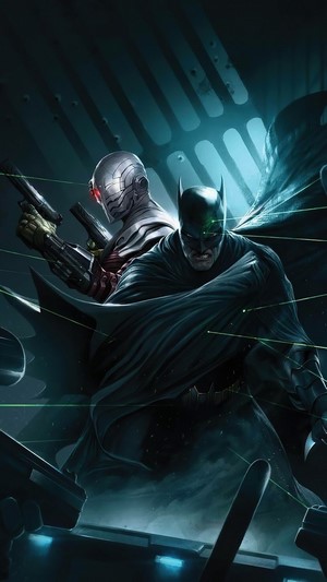 Batman and Deathstroke in 4K
