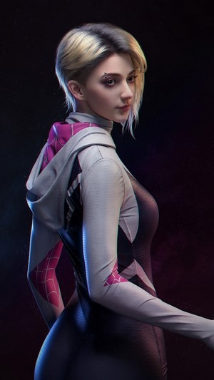 Spider-Gwen, Gwen Stacy, 4k