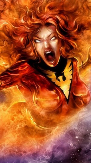 Jean Grey as Phoenix in 4K