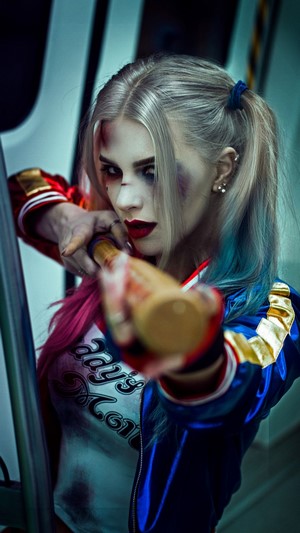 Harley Quinn, Cosplay, 4k