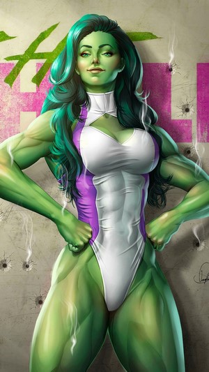 She-Hulk from Marvel 4K