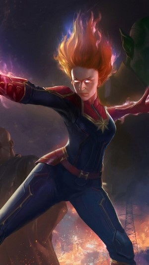 Captain Marvel in 4K