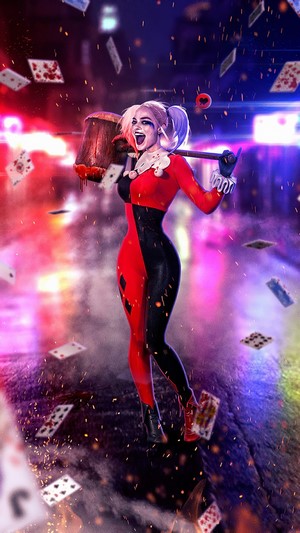 Harley Quinn, Margot Robbie, 4k