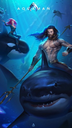 Aquaman and Mera from Aquaman 4K