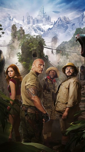 Jumanji The Next Level Poster 4K