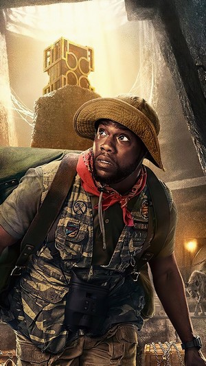 Kevin Hart from Jumanji The Next Level Movie Poster 4K
