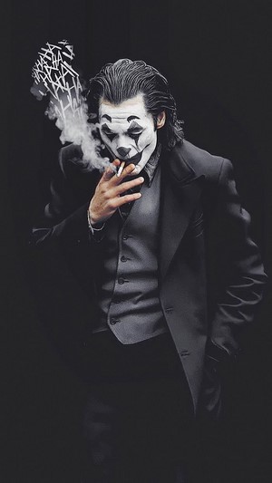 Joker, Smoking, Movie, 4k