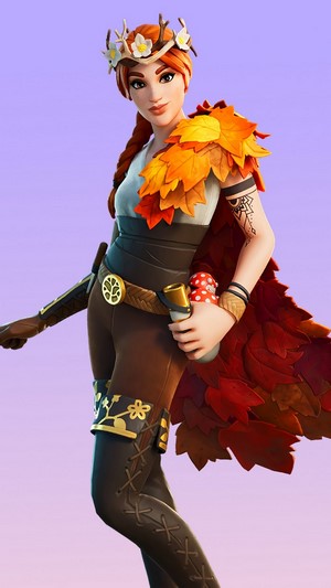 Autumn Queen from Fortnite 4K