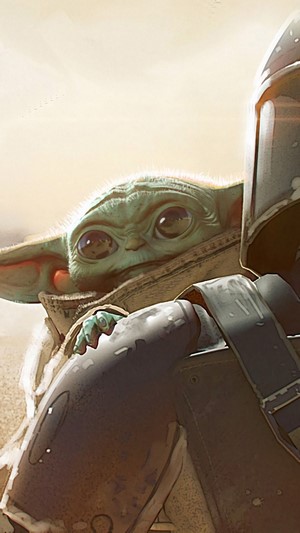 Baby Yoda from The Mandalorian 4K