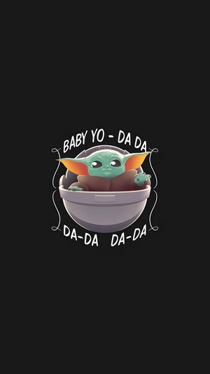 Baby Yoda from The Mandalorian 4K