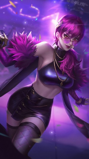 Evelynn, K/DA, LoL, 4k