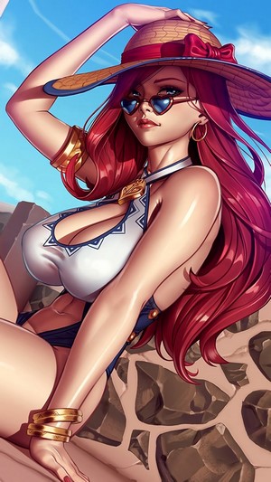 Miss Fortune from LoL in 4K