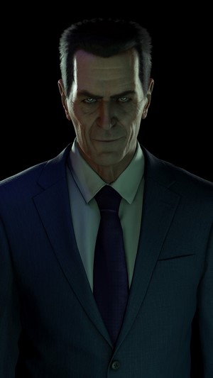 G-Man from Half-Life: Alyx in 4K