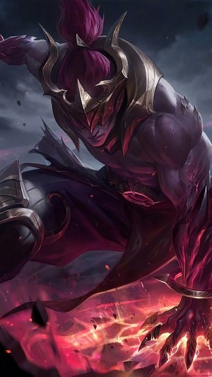 Nightbringer Lee Sin from League of Legends 4K