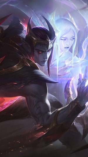 Nightbringer Aphelios from League of Legends 4K