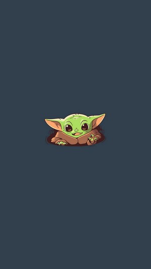 Baby Yoda from The Mandalorian 4K