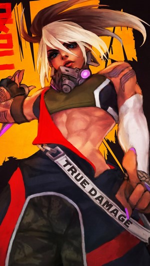 Akali from True Damage LoL 4K