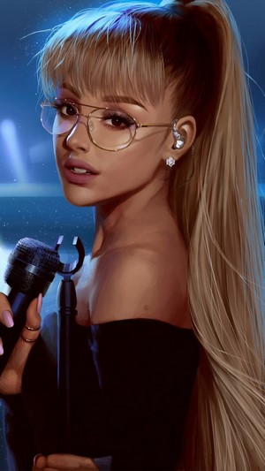 Ariana Grande, Art, 4k