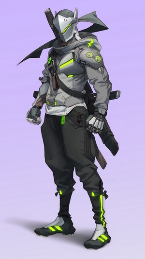 Genji from Overwatch 2
