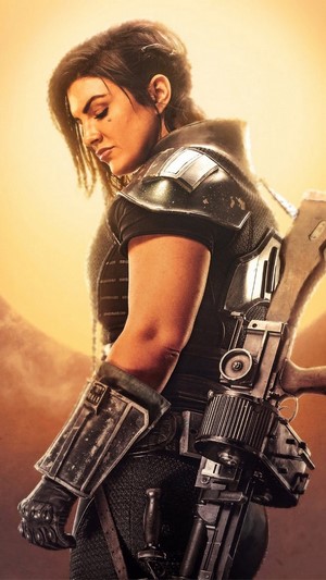 Cara Dune from The Mandalorian Poster 4K