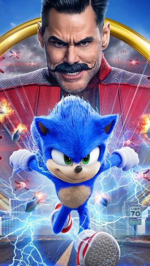 Sonic the Hedgehog 2 Poster 4K