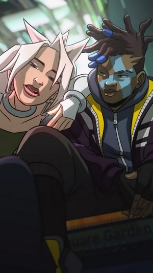 Akali and Ekko from True Damage 4K