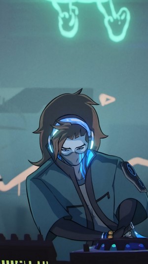 Yasuo from True Damage DJing