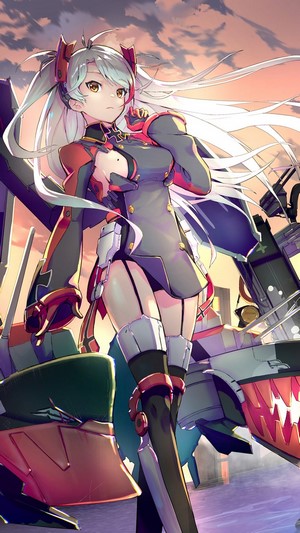Azur Lane, Prinz Eugen, Graf Zeppelin, Deutschland, Tirpitz, Bismarck, 4k