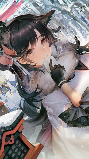 Azur Lane Atago Anime Girl 4K