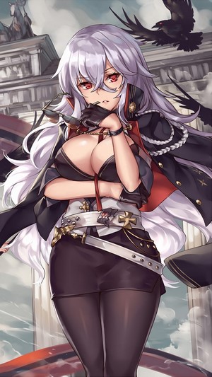 Azur Lane, Prinz Eugen, Graf Zeppelin, Admiral Hipper, Tirpitz, 4k
