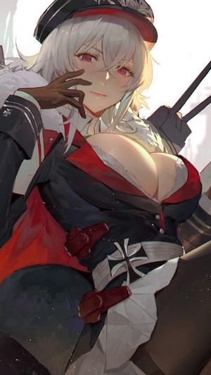 Azur Lane, Graf Zeppelin, Anime Girl HD