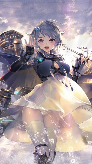 Seattle from Azur Lane 4K