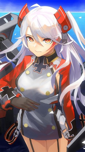 Azur Lane, Prinz Eugen, Anime Girl HD HD Phone Wallpaper | Rare Gallery