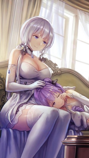 Azur Lane: Illustrious and Unicorn 4K